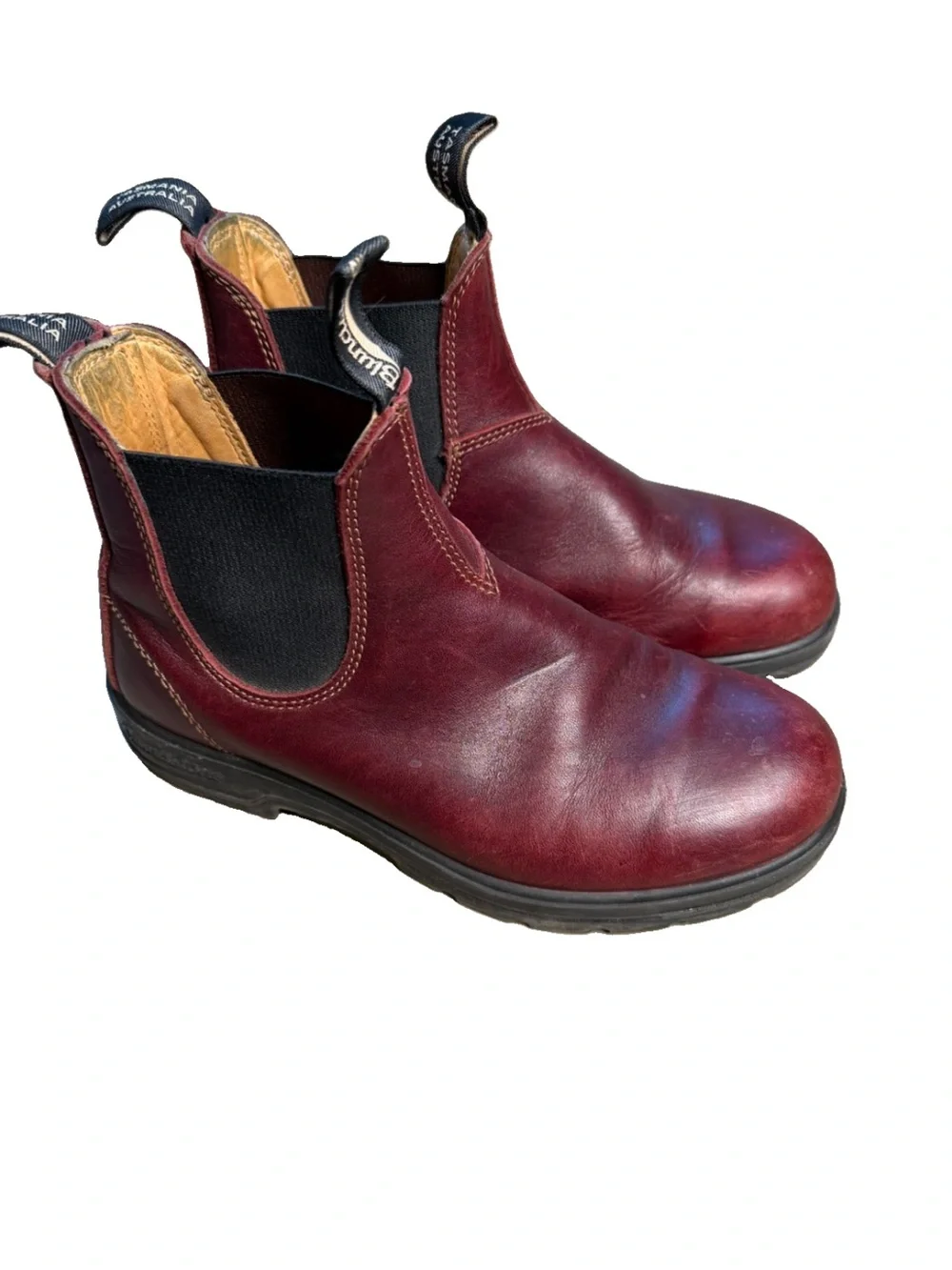 Blundstone Red Classic Chelsea Boots Size 5.5AU Leather Women's US 8.5 Men’s 6.5